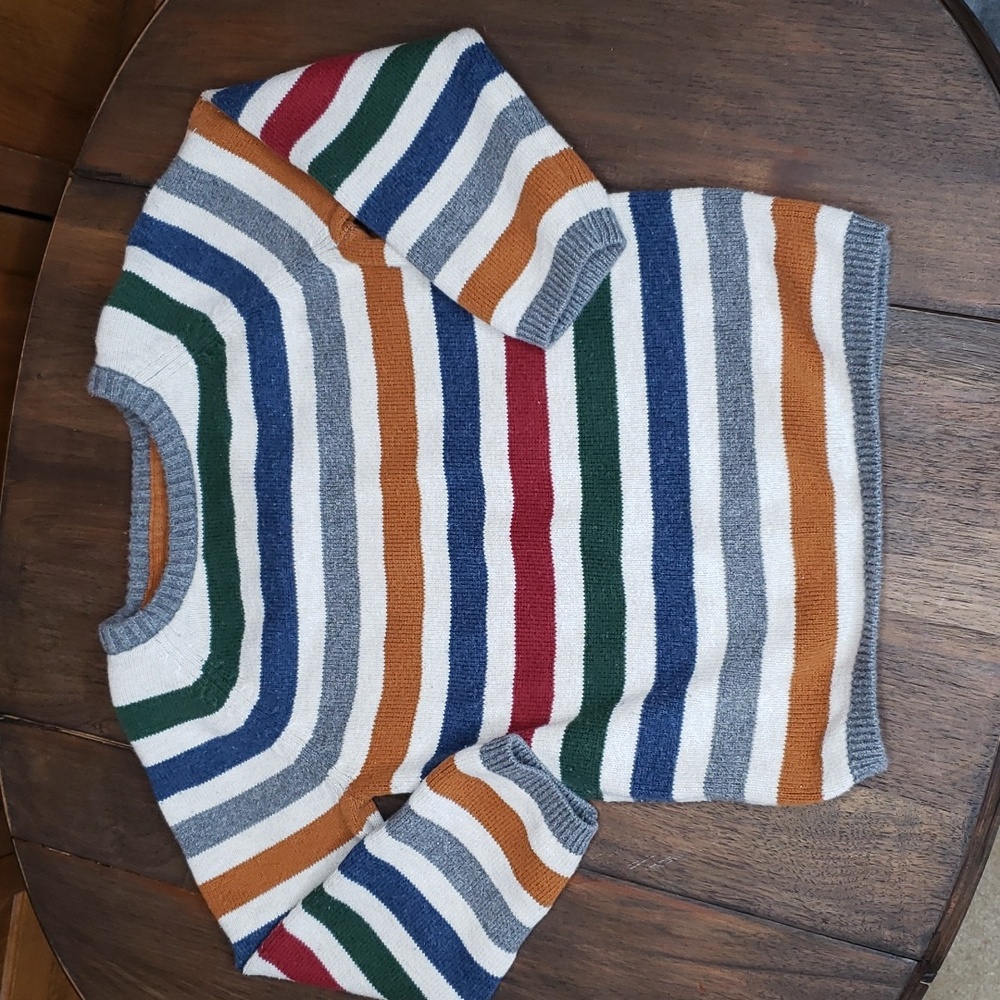 H&M Striped Crewneck Sweater Sz 2T